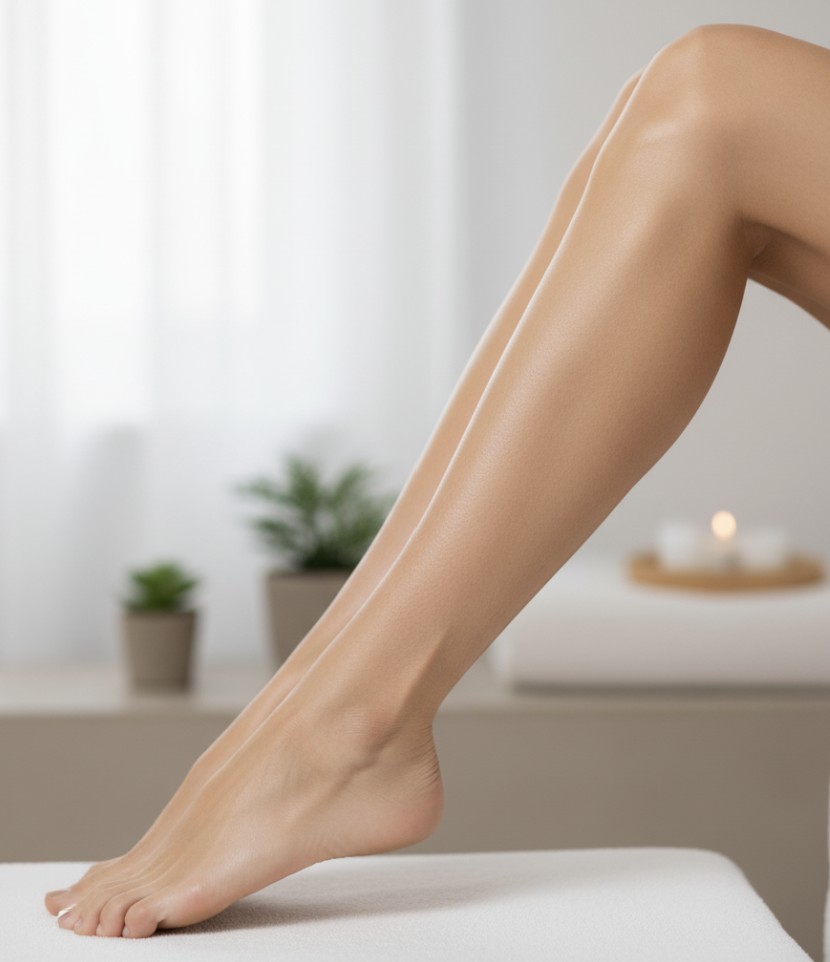 Depilación media pierna rodilla Valdivia