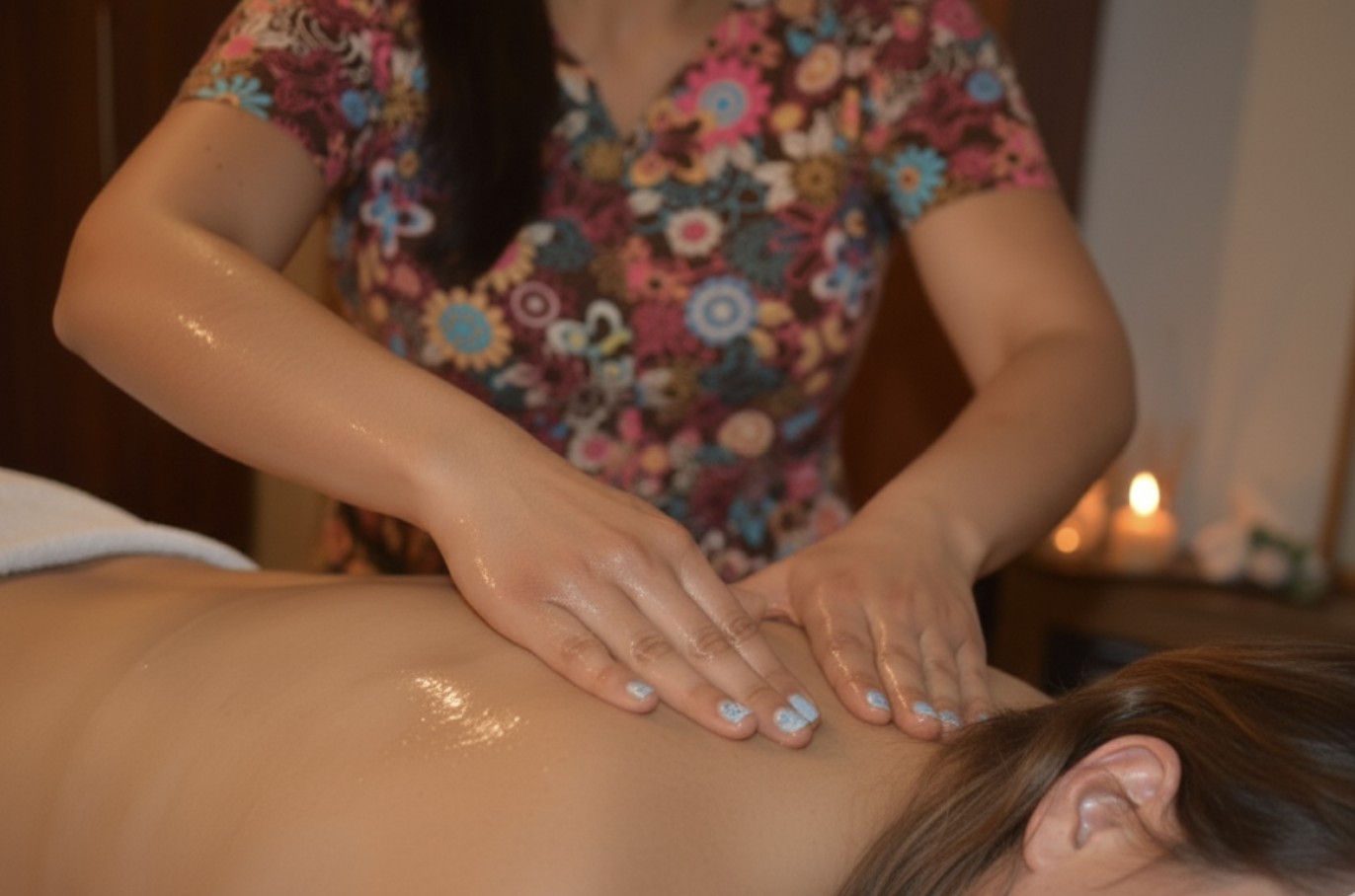 Masaje descontracturante para tensión muscular Valdivia